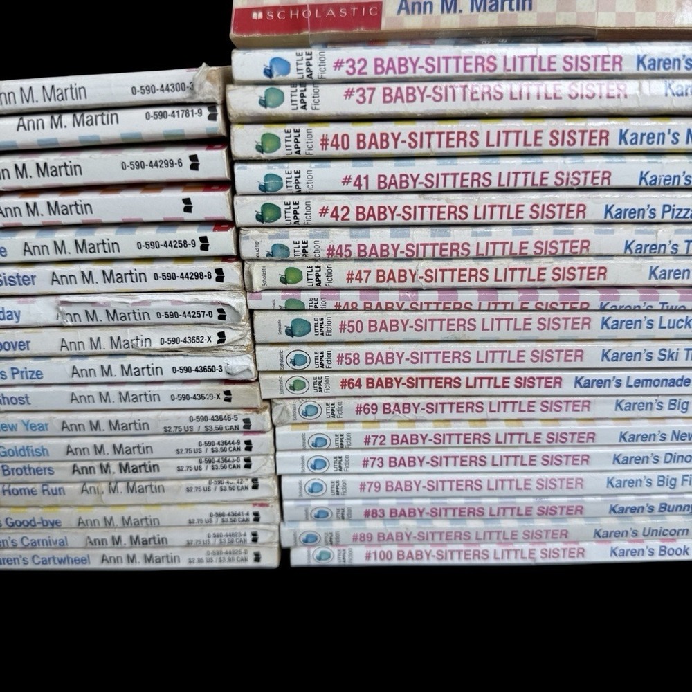 Baby-Sitters Little Sister Books by Ann M. Martin Little Apple Lot of 36 - Picture 6 of 16